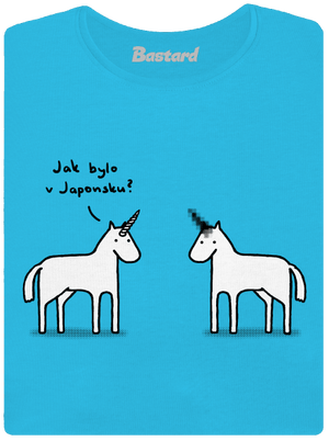 Pornorožec dámske tričko Blue Atol