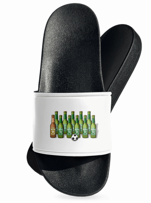 Futbalová jedenástka šľapky White