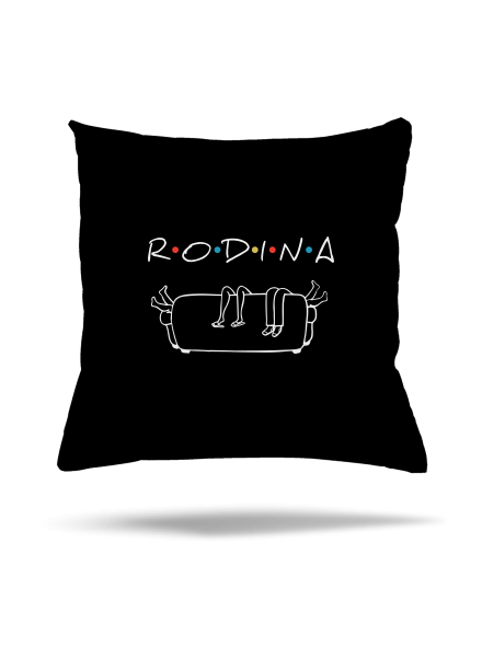 Rodina vankúš Black