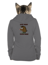 dámska mikina na zips