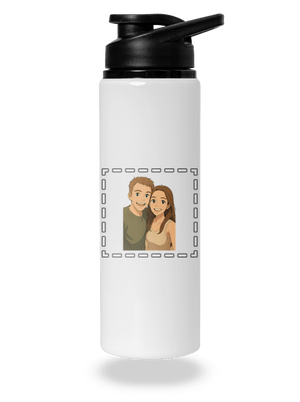 Ghibli efekt z vlastnej fotky flaša na vodu White