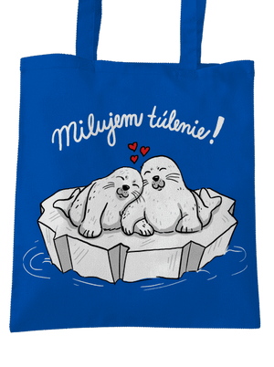 Milujem túlenie taška Bright Royal