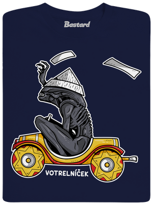 Votrelníček pánske tričko Navy