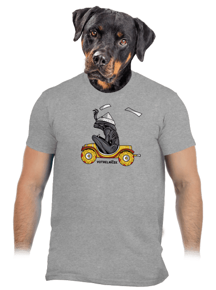 Votrelníček pánske tričko Sport Grey