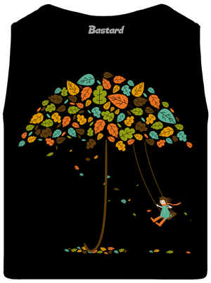 Radosť z jesene pánske tielko Black