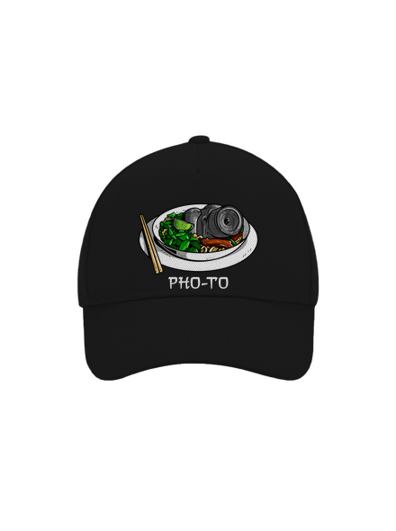 Pho-to šiltovka baseballka Black