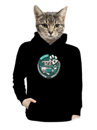 dámska mikina klokanka