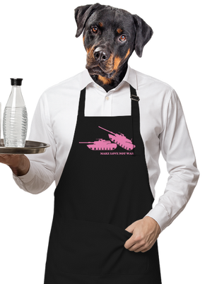 Tanky zástera Black