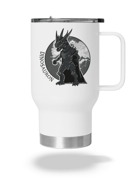 Dinosauron termohrnček White