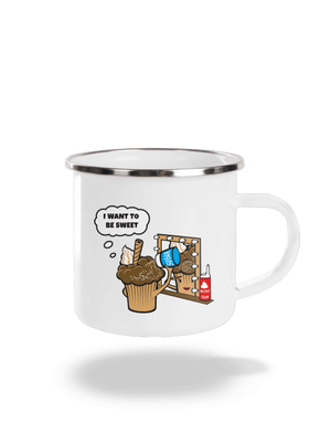 Sweet muffin plecháčik White