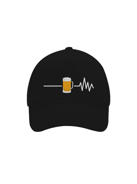 Beer help šiltovka baseballka Black