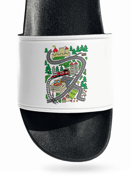 Cesta šľapky White