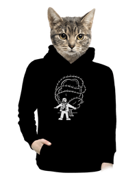 dámska mikina klokanka