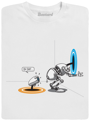 Portal pánske tričko White