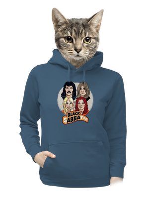 dámska mikina klokanka