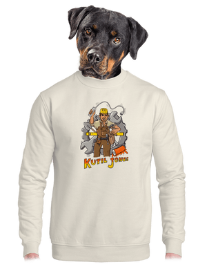 unisex mikina bez kapucne