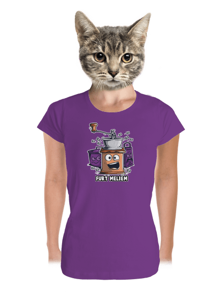 Mlynček dámske tričko prémium Purple