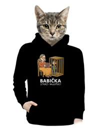 dámska mikina klokanka