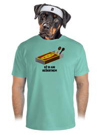 pánske športové tričko