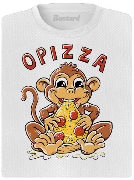 Opizza dámske športové tričko White