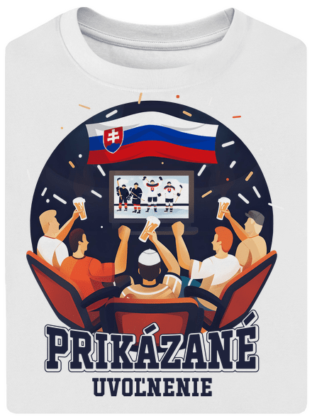 Prikázané uvoľnenie unisex tričko oversized White