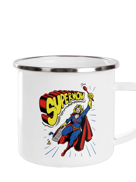 Supermom plecháčik White