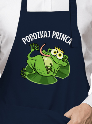 Pobozkaj princeznú a princa zástera Navy