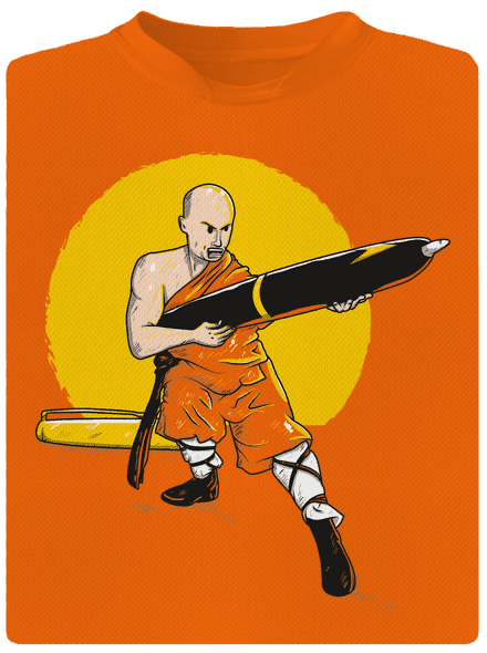 Čína detské športové tričko Neon Orange