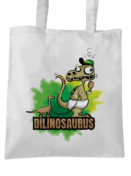 Dilinosaurus taška White