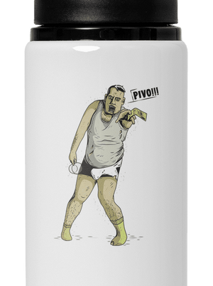 Beer zombie flaša na vodu White