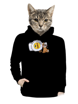 dámska mikina klokanka