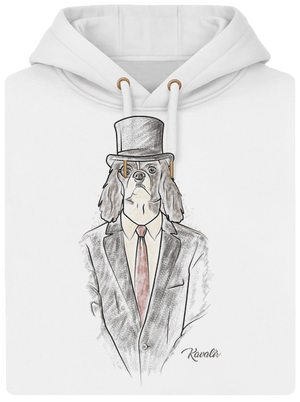 Kavalír unisex mikina premium Snowwhite