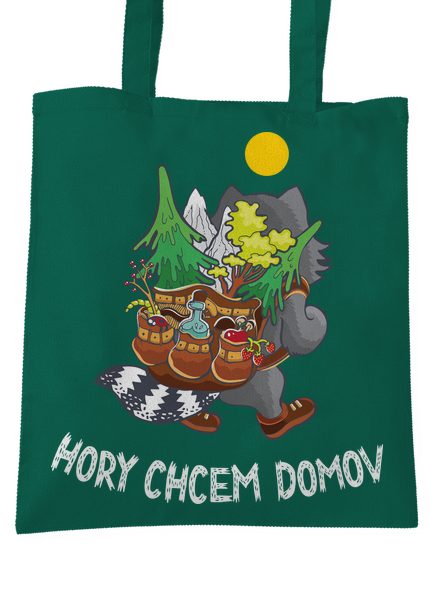 Hory chcem domov taška Bottle Green WM