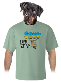 unisex tričko oversized