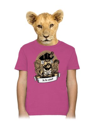 B14: S čerty nejsou žerty detské tričko Fuchsia