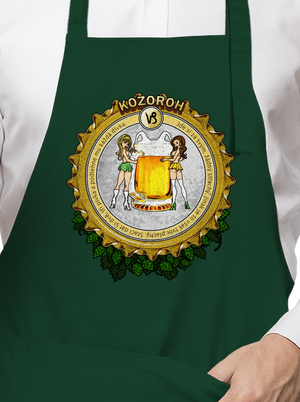 Pivný horoskop: Kozorožec zástera Bottle Green