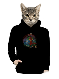 dámska mikina klokanka