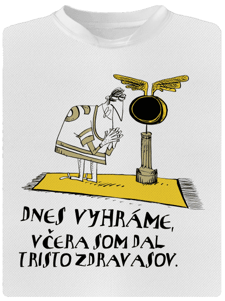 Dnes vyhráme detské športové tričko White