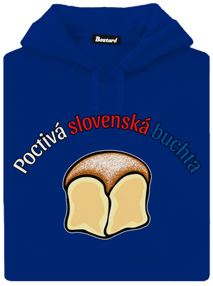 Poctivá buchta a klobása dámska mikina klokanka Royal Blue Mal