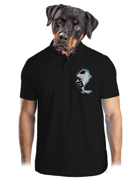 Moby Dick pánska polokošeľa Black