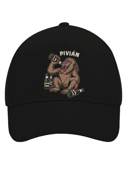 Pivián šiltovka baseballka Black