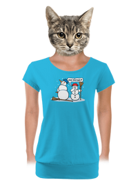 dámske tričko s lemom