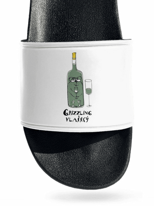 Grizzling Vlašský šľapky White