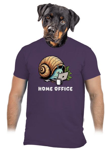Slimákov home office pánske tričko Urban Purple