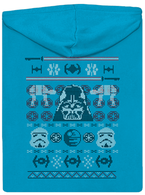 Vader na svetri dámska mikina na zips Blue Atol