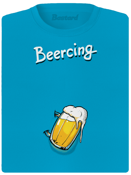Beercing dámske športové tričko Blue Atol