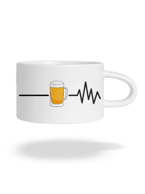 Beer help hrnček makronka White