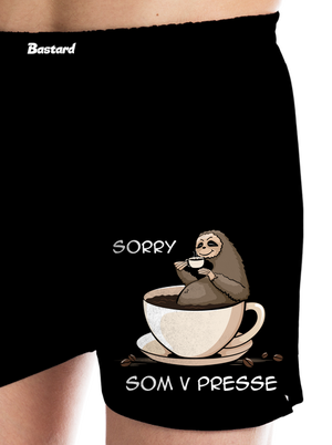 V presse pánske trenky Black