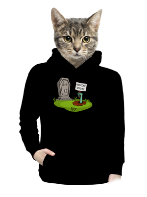 dámska mikina klokanka