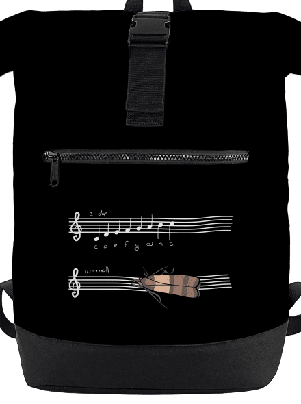 A - moll batoh Black